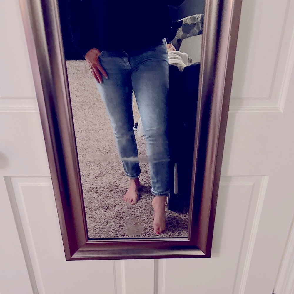 Like new Frame Le Garçon boyfriend jeans